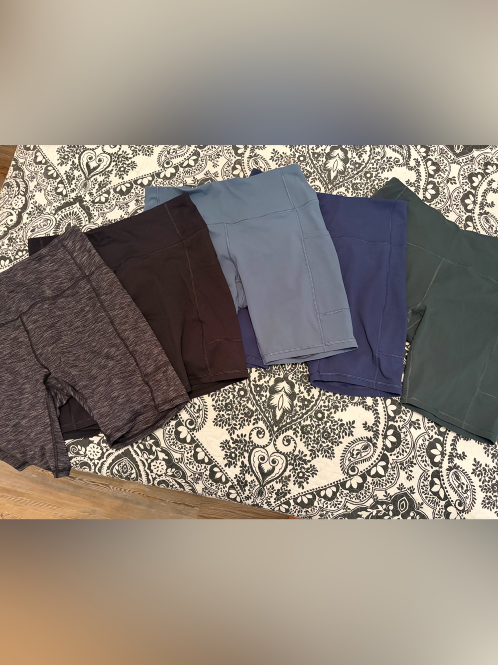 Biker/Gym Shorts - 5 pair